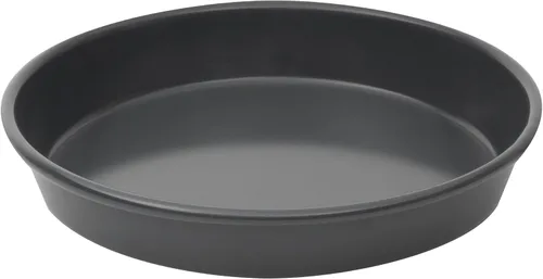 Miniatura 12 de KB1067 - Molde para tartas de teflón de 8 pulgadas con base suelta poco profunda, grafito, gris, mediano