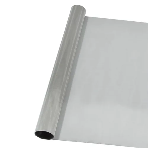 Malla de acero inoxidable 304 120 Mesh, 15.7"x47.2"(40x120cm) Pantalla de malla metálica, malla de alambre fina tejida fácil de cortar para malla de