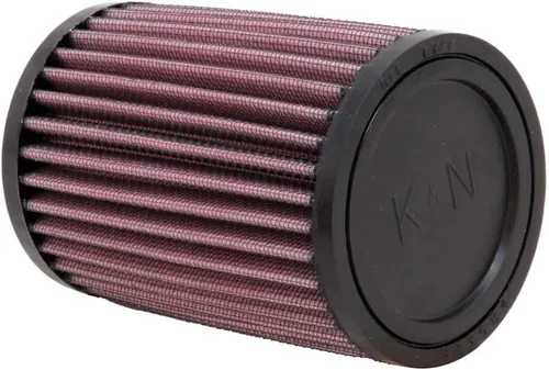 K&N Filtro de entrada de aire universal con abrazadera: alto rendimiento, premium, lavable, filtro de aire de repuesto: diámetro de la brida: 1.75