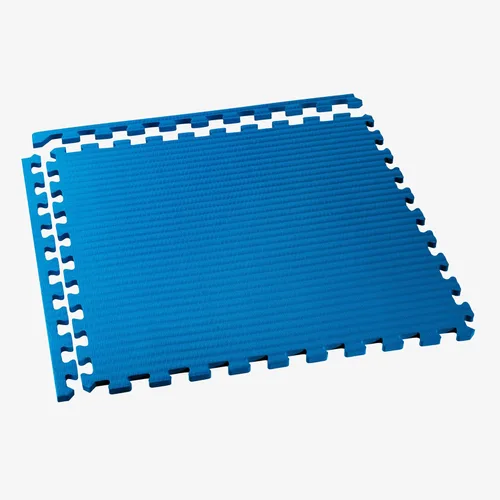 Miniatura 4 de We Sell Mats Tapete de ejercicio de espuma EVA de 1 pulgada de grosor, patrón de tatami, azulejos entrelazados para gimnasio en casa, artes