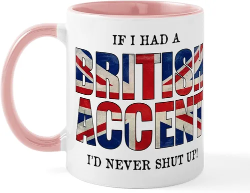 Miniatura 14 de CafePress British American Translations Taza de café de cerámica (11 oz)