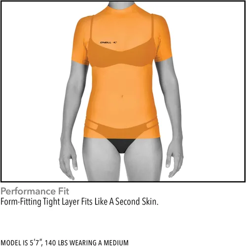 Miniatura 5 de O'Neill Sudadera de compresión con protección UV manga larga para mujer Vidrio de mar