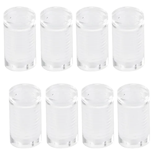 Miniatura 21 de Antrader Paquete de 12 Soportes Separadores de Vidrio de Acero Inoxidable de 3/4" x 1-1/5", Separadores de Pared Clavos de Ferretería Publicitarios