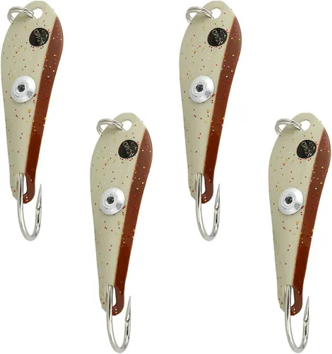 Cuchara Sumo – Cuchara de cebo para pesca de gato, bajo blanco, lubina rayada y otros peces cebo, 1 5/8 pulgadas