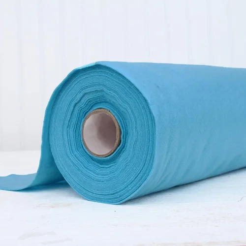 Threadart Fieltro Premium por Yarda - 36" de Ancho - Aguamarina | Tacto Suave Similar a Lana | Tela de 1.2mm de Grosor para Manualidades DIY,