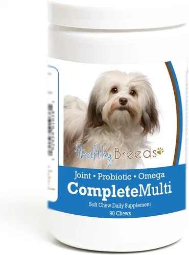 Miniatura 277 de Healthy Breeds Pug todo en uno multivitamínico suave masticable 60