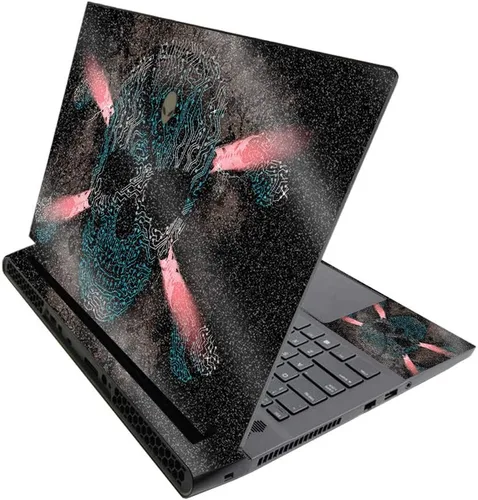 Miniatura 529 de MightySkins - Skin brillante con purpurina para Alienware M17 R3 (2020) y M17 R4 (2021) - Diversión de los años 90 Acabado duradero con purpurina