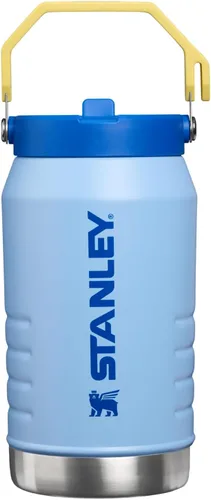 Miniatura 119 de STANLEY IceFlow 2.0 - Vaso con pajilla abatible con asa, 30 onzas, tapa giratoria y popote abatible, botella de agua a prueba de fugas, acero Tiza