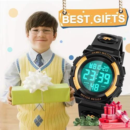 Miniatura 7 de Dodosky Reloj impermeable multifuncional LED para niños - Regalos para niños
