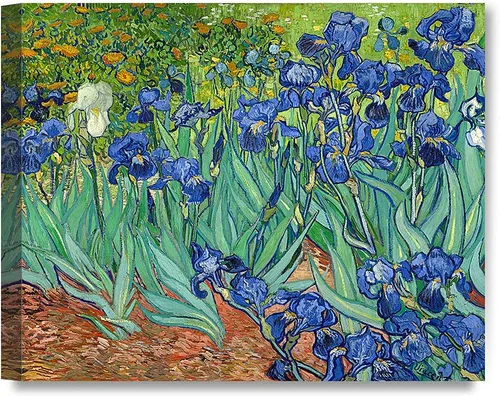 Miniatura 26 de Serie de pinturas de Vincent Van Gogh (favoritos). Reproducción de arte clásico de Van Gogh, impreso en lienzo Noche estrellada