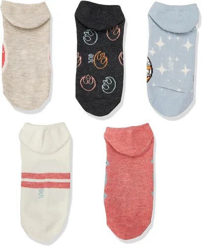 Miniatura 3 de Star Wars Paquete de 5 calcetines para mujer