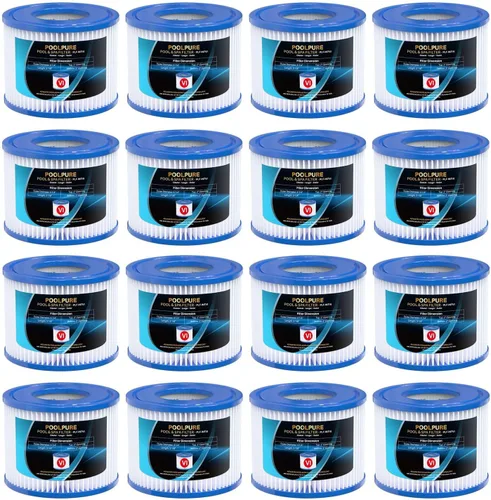 Miniatura 12 de POOLPURE Cartucho de filtro de piscina tipo I, compatible con Summer Waves tipo I P53RX0330000 / P53FX0330000, 58093, para bomba de piscina sobre