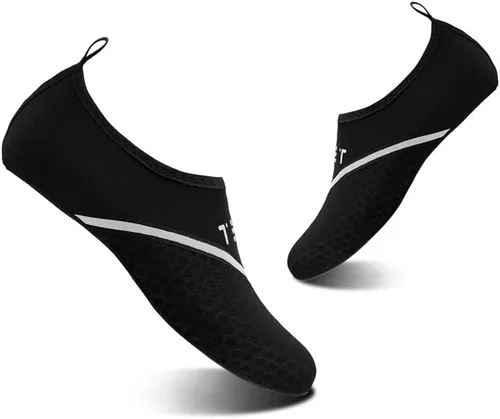 Yalox - Calzado acuático, de secado rápido, sensación de pies descalzos, para mujer y hombre calcetines acuáticos para exteriores, playa, nadar,