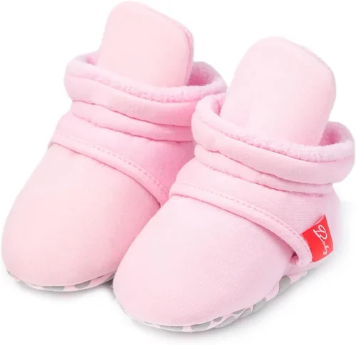 Miniatura 17 de SOFMUO Pantuflas unisex para bebé, niña, niño, ligeras, antideslizantes, para interiores, zapatos de casa, botines para niños pequeños