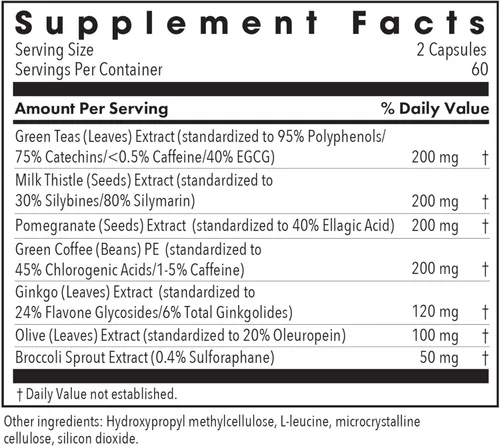Miniatura 2 de Allergy Research Group ARG Nrf2 Renew - Suplemento de sulforafano - Activador NRF2 con antioxidante y soporte celular - Fórmula botánica - 60