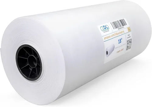 Miniatura 8 de White Butcher Paper 18" x 12000" (1000 feet) with Dispenser - USA-Made Natural Butcher Paper Roll for Meat and Fish - Uncoated, Unwaxed & Food-Grade