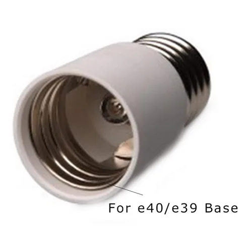 Miniatura 2 de Paquete de 3 adaptadores Mogul/Goliath (E39/E40) a Mogul/Goliath (E39/E40), extensiones de enchufe, utiliza este adaptador para conectar una