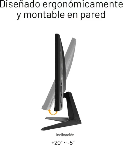 Miniatura 4 de ASUS TUF Gaming VG27UQ1A - Monitor de juegos de 27 pulgadas, 4K HDR, 160Hz, 1ms, Extreme Low Motion Blur Sync, compatible con G-SYNC de NVIDIA, AMD