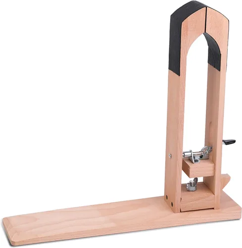 Miniatura 9 de LUNARM Caballo de Cosido de Cuero - Abrazadera de Caballo de Cuero para Mesa de Escritorio con Agujas de Coser de Ojo Grande, Hilo Encerado, Set B