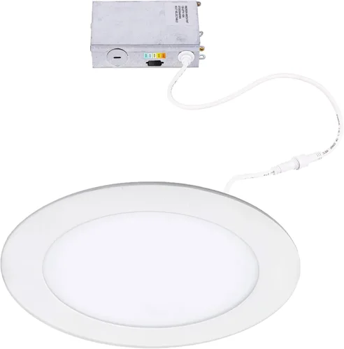 Miniatura 10 de WAC Lighting Lotos - Luz LED empotrable redonda de 4 pulgadas, 5 CCT, seleccionable, 8 W, 725 lúmenes, hermética, hermética, 120 V-277 V, universal