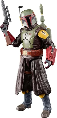Miniatura 7 de STAR WARS The Black Series - Figura de Boba Fett (Salón del Trono), juguete de 15 cm, figura coleccionable de El libro de Boba Fett, para niños a