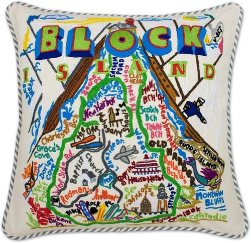 Miniatura 130 de Catstudio Almohada decorativa bordada a mano de Texas