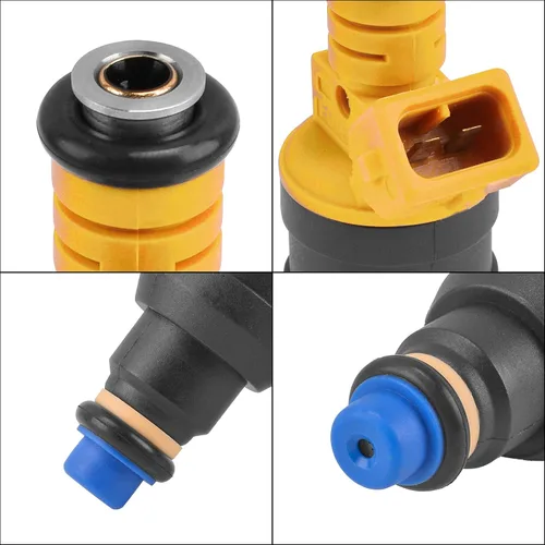 Miniatura 5 de 0280150943 Juego de 8 inyectores de combustible compatibles con Ford Bronco Crown Victoria E150 E250 E350 Mustang Expedition compatible con Lincoln