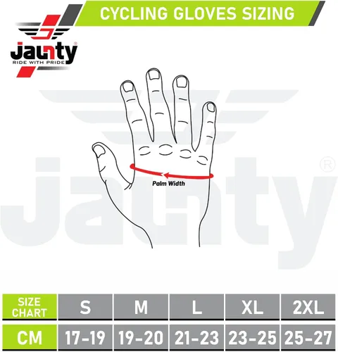Miniatura 5 de JAUNTY Guantes de ciclismo para hombre, con relleno de gel de medio dedo, guantes de bicicleta para hombre, que absorben los golpes