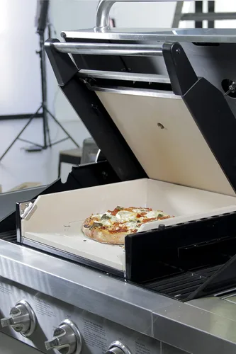 Miniatura 8 de Megamaster Horno portátil de propano para pizza, accesorio perfecto para asar y cocinar al aire libre, barbacoas, portón trasero, campamento