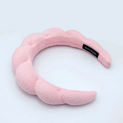 Miniatura 2 de Diadema de spa para mujer, diadema de esponja para lavar la cara, diadema de maquillaje, diadema de cuidado de la piel, diadema de spa, diadema