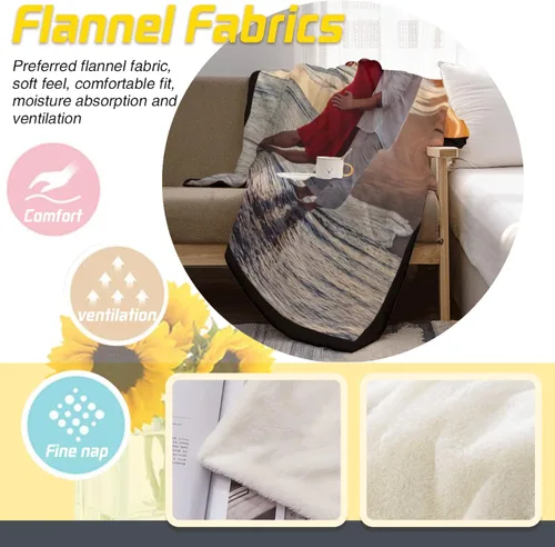 Miniatura 5 de Manta personalizada con fotos, mantas y mantas hechas en Estados Unidos, mantas personalizadas con fotos y texto para adultos, niños, familia