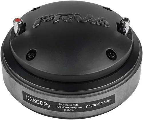 Miniatura 8 de PRV AUDIO WG2500Ti Controlador de bocina de alta frecuencia de salida de 200 vatios de 2 "8 ohmios 107dB PRO Audio Titanio controlador de compresión