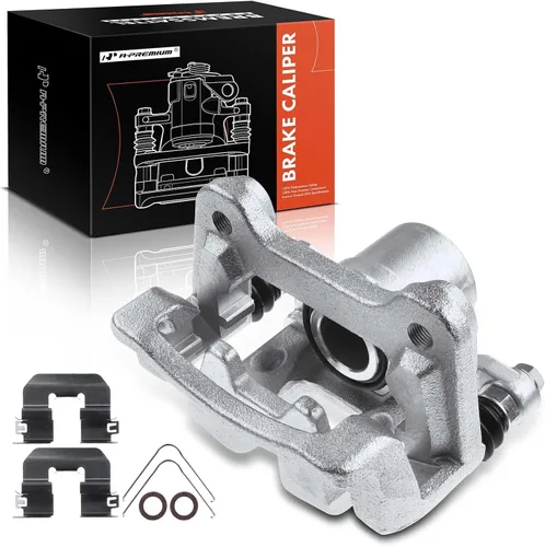 A-Premium Conjunto de pinza de freno de disco con soporte compatible con modelos seleccionados de Hyundai y Kia - Tucson 2016-2021, Sportage