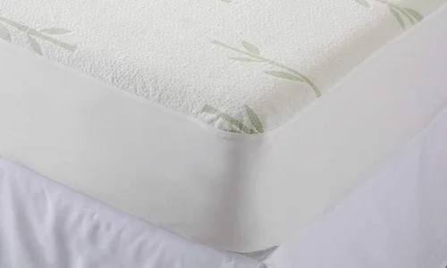 Miniatura 4 de sheetsnthings Protector de colchón impermeable de viscosa de bambú (tamaño individual)