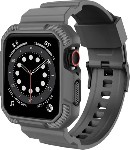 Miniatura 16 de Orobay compatible con Apple Watch Band de 41 mm, 40 mm, 38 mm, correa resistente a los golpes para iWatch SE Series 7 6 5 4 3 2 1 41 mm, 40 mm, 38