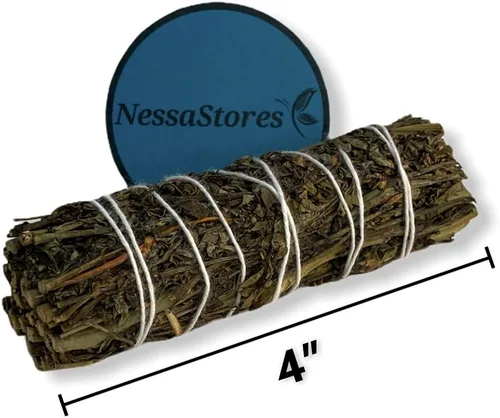 Miniatura 3 de NessaStores Ruda Rue - 3 barras para difuminar, 4 pulgadas atadas a mano, totalmente naturales, de origen ético para limpieza del hogar, limpieza