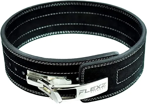 Miniatura 5 de Flexz Fitness Lever Weight Lifting Belt Leather - 10MM 13MM Powerlifting Gym Belts for Men & Women - Lower Back Support for Weightlifting Deadlifts