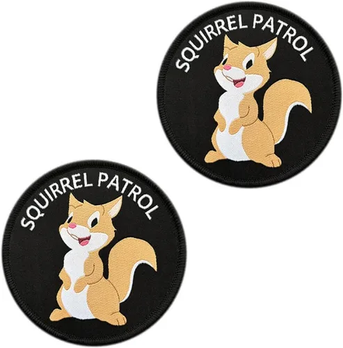 Miniatura 27 de 2 parches de ala de ángel divertidos bordados, cierre de gancho y bucle extraíble, emblema táctico militar para mochilas, chaquetas, ropa, jeans