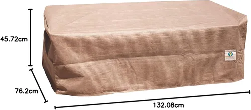 Miniatura 5 de Duck Covers Elite - Funda rectangular resistente al agua para mesa auxiliar o otomana de patio de 52 pulgadas