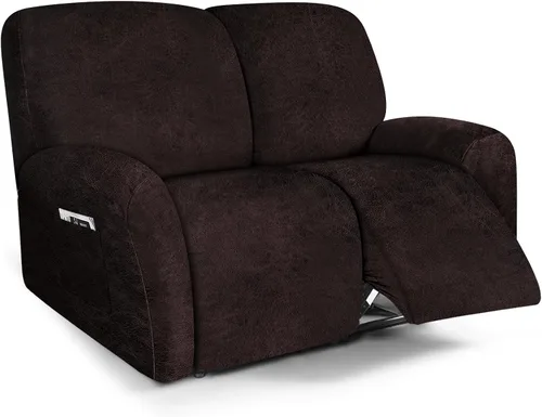 Miniatura 78 de molasofa Fundas de cuero para sillas reclinables, fundas para sillas reclinables grandes para silla reclinable, 4 piezas, fundas lavables que se