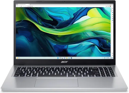 Acer Aspire Go 15 - Laptop delgada, pantalla IPS 1080P Full HD de 15.6 pulgadas, Intel Core i3-N305, gráficos Intel UHD, 8 GB LPDDR5, 128 GB HD,