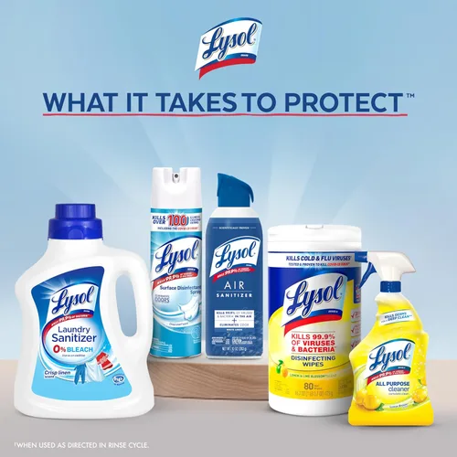 Miniatura 7 de Lysol Líquido desinfectante para la ropa, aditivo detergente para ropa y ropa de cama, elimina las bacterias que causan el olor, lino vigorizante