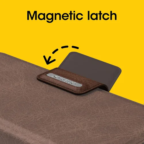 Miniatura 4 de OtterBox Funda para iPhone 14 Pro Max (solamente) Strada Series - Espresso (marrón), tarjetero, piel auténtica, apta para bolsillo, funda tipo folio