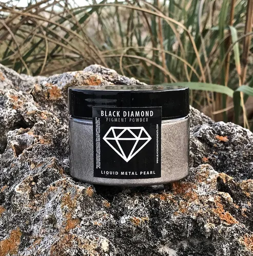 Miniatura 2 de Pigmento de polvo de mica "perla de metal líquido" de 126 g/4.5 oz (Epoxi, resina, jabón, plastidip) Black Diamond Pigments ®