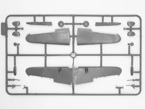 Miniatura 4 de ICM Modelos Ki-27a Japón Army Fighter Kit de construcción