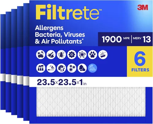 Miniatura 13 de Filtrete 17.5x23.5x1 filtro de aire para caldera/aire acondicionado, MERV 13, MPR 1900, Premium Allergen, Bacteria & Virus Filter, filtro de aire