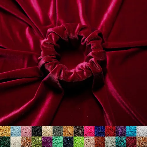 Miniatura 11 de Ice Fabrics The Yard - Tela de terciopelo elástico elástico suave de 60 pulgadas de ancho para coser ropa, disfraces, manualidades, 90% poliéster