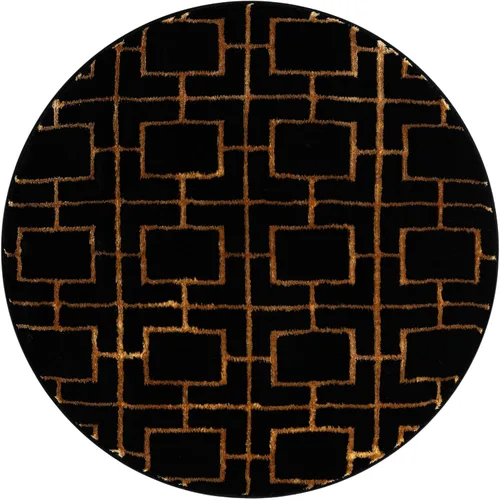 Miniatura 58 de Marilyn Monroe Glam Collection - Alfombra decorativa (2' x 3' 1" Rectángulo Negro y Oro)