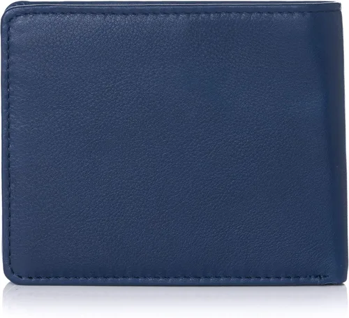 Miniatura 8 de Alpine Swiss - Cartera de piel con cremallera para hombre cierre de cremallera