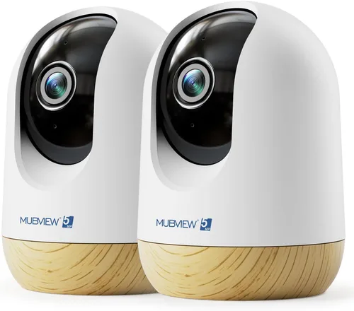Miniatura 10 de MUBVIEW Cámara de seguridad para interiores enchufable de 5 MP sin suscripción, cámara WiFi para mascotas de 5/2.4G para interiores con aplicación